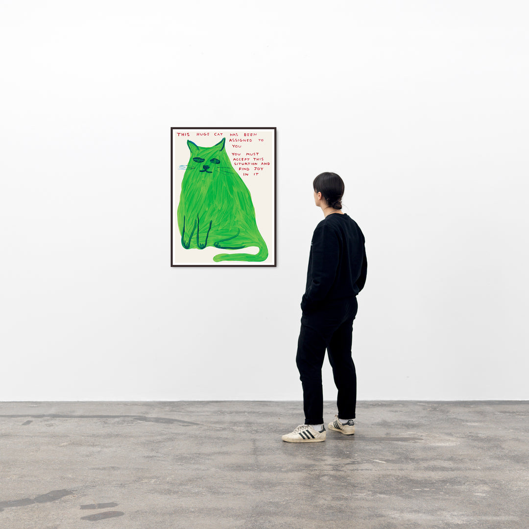 David Shrigley / This huge cat