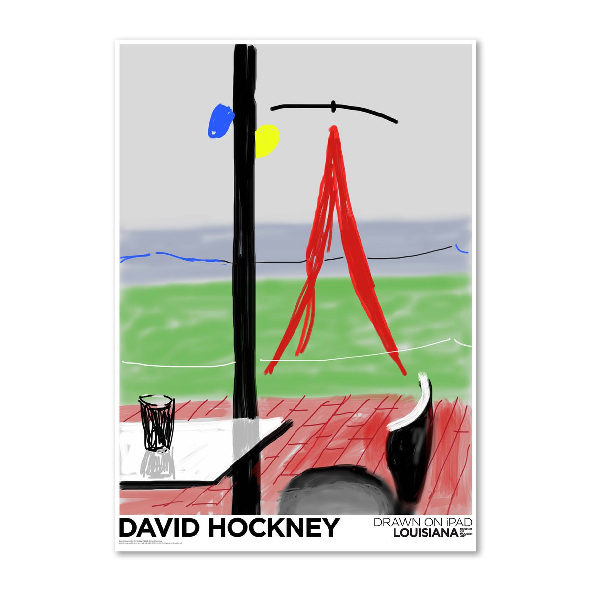 DAVID HOCKNEY / ME DRAW ON IPAD (2011)
