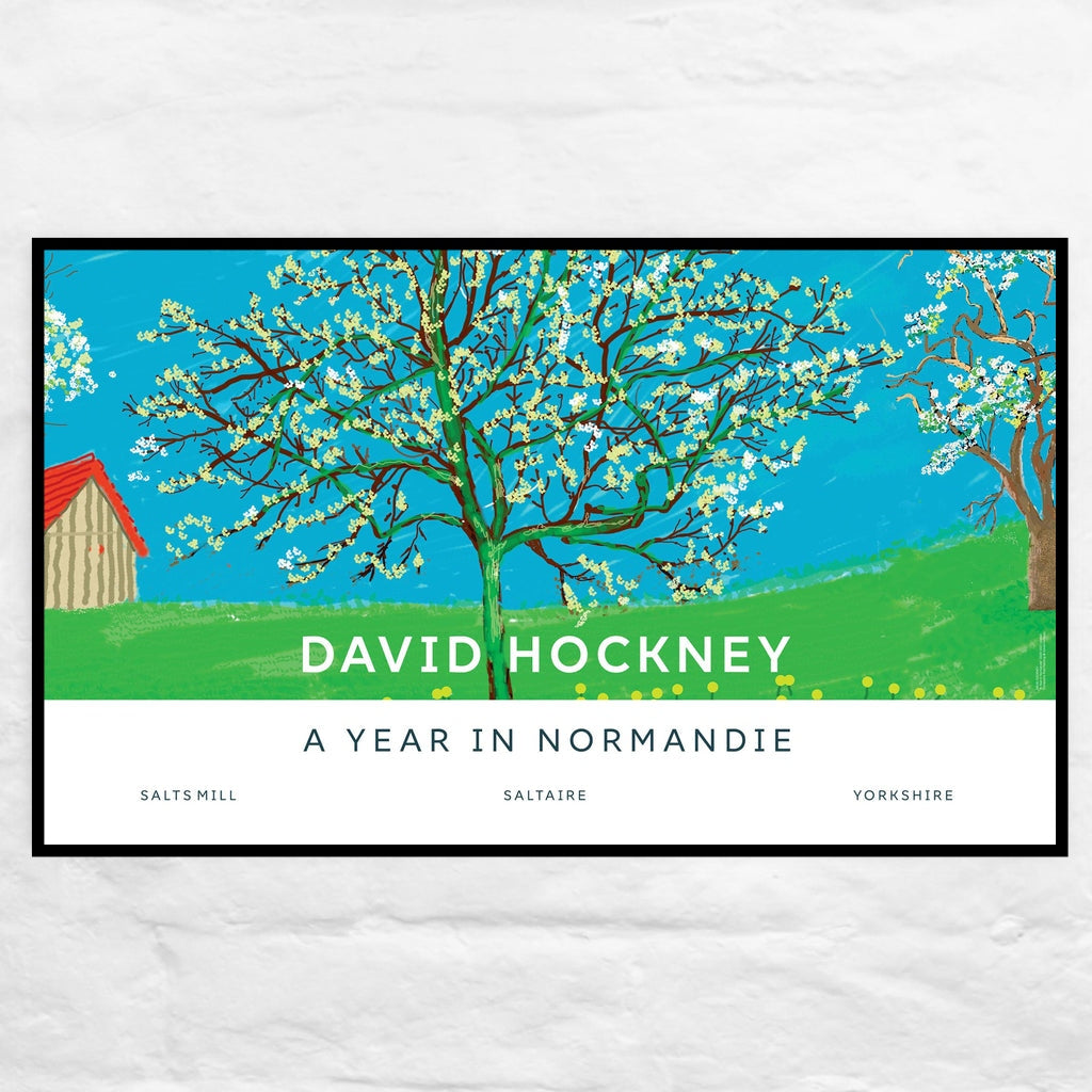 DAVID HOCKNEY / A Year in Normandie Poster by David Hockney (Blossom Tree)