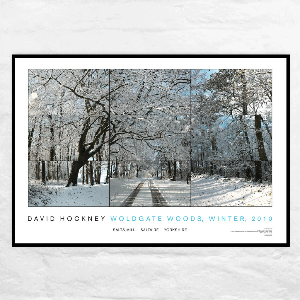 DAVID HOCKNEY / Woldgate Woods, Winter, 2010