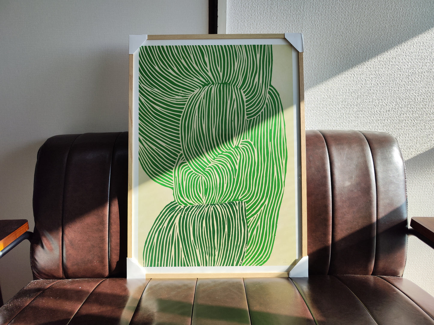 REBECCA HEIN / Green Ocean(Framed)