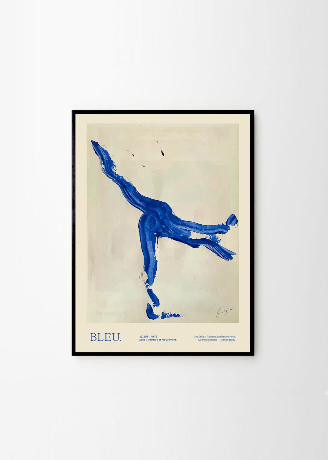 LUCRECIA REY CARO / Bleu