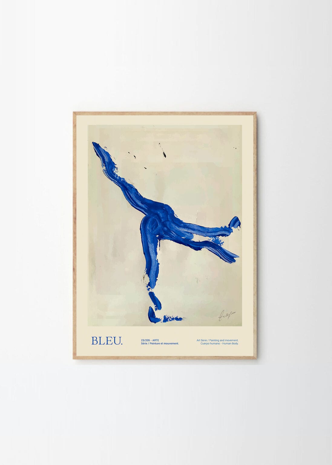 LUCRECIA REY CARO / Bleu