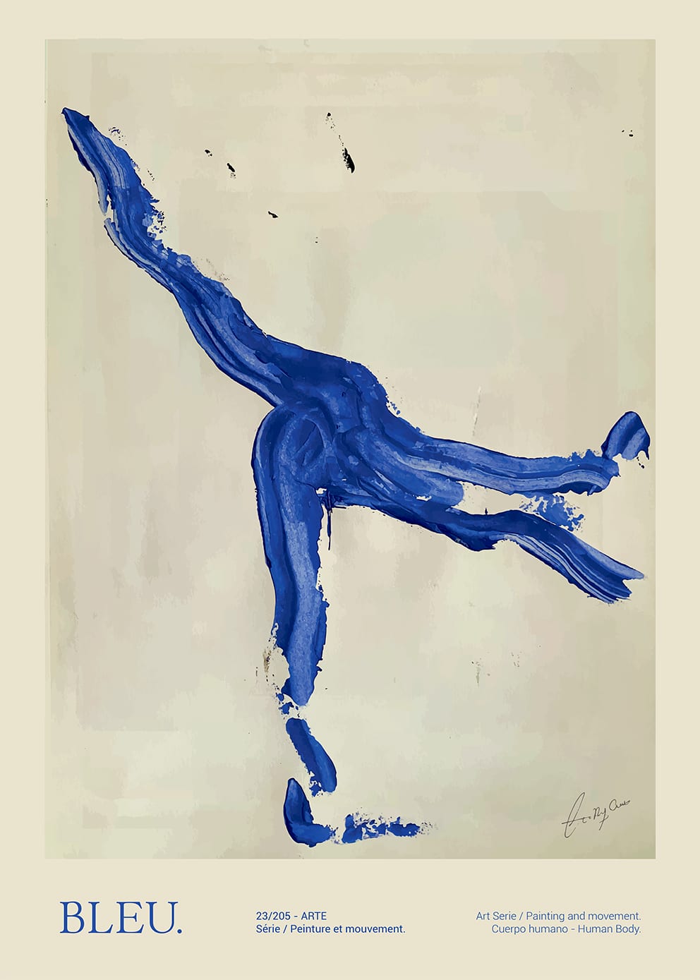 LUCRECIA REY CARO / Bleu