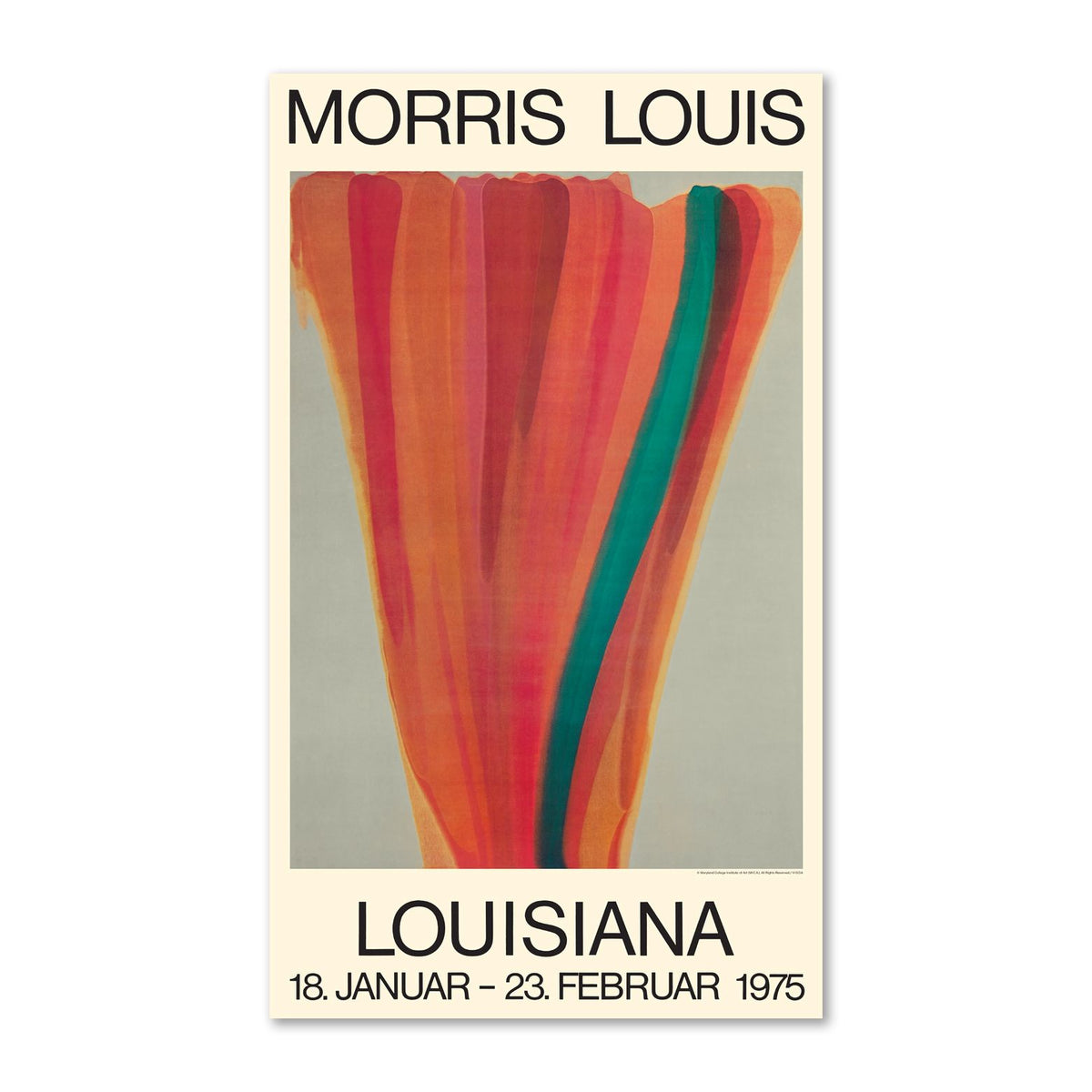MORRIS LOUIS / LOUISIANA 1975