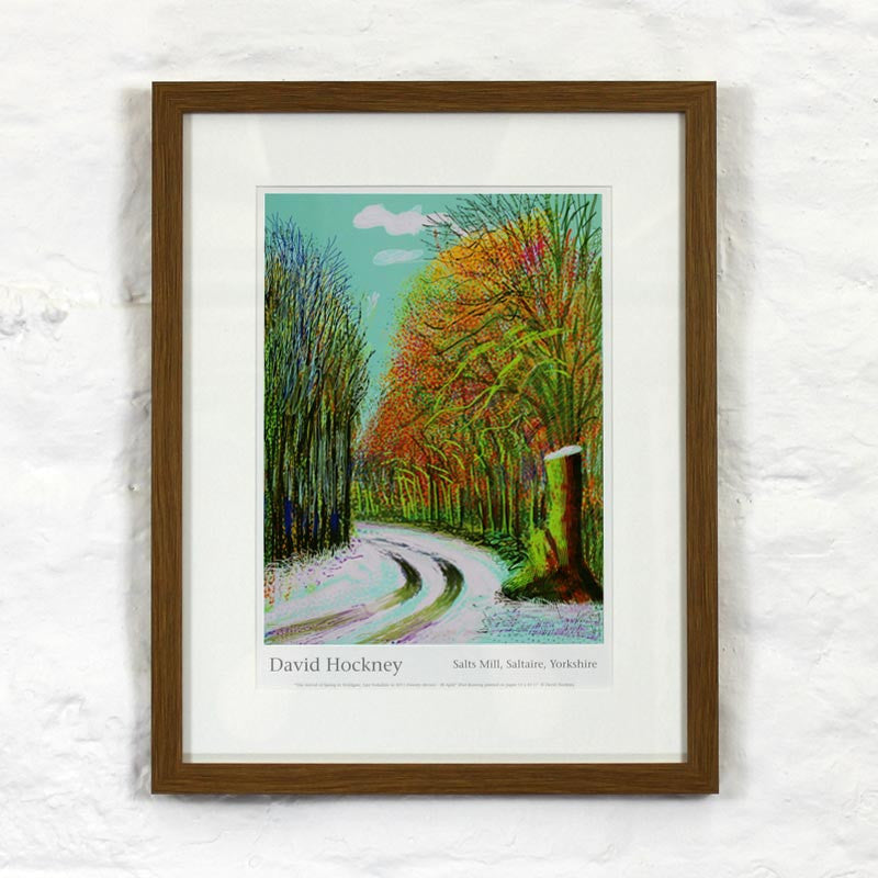 DAVID HOCKNEY / 8th January 2011 (The Arrival of Spring)