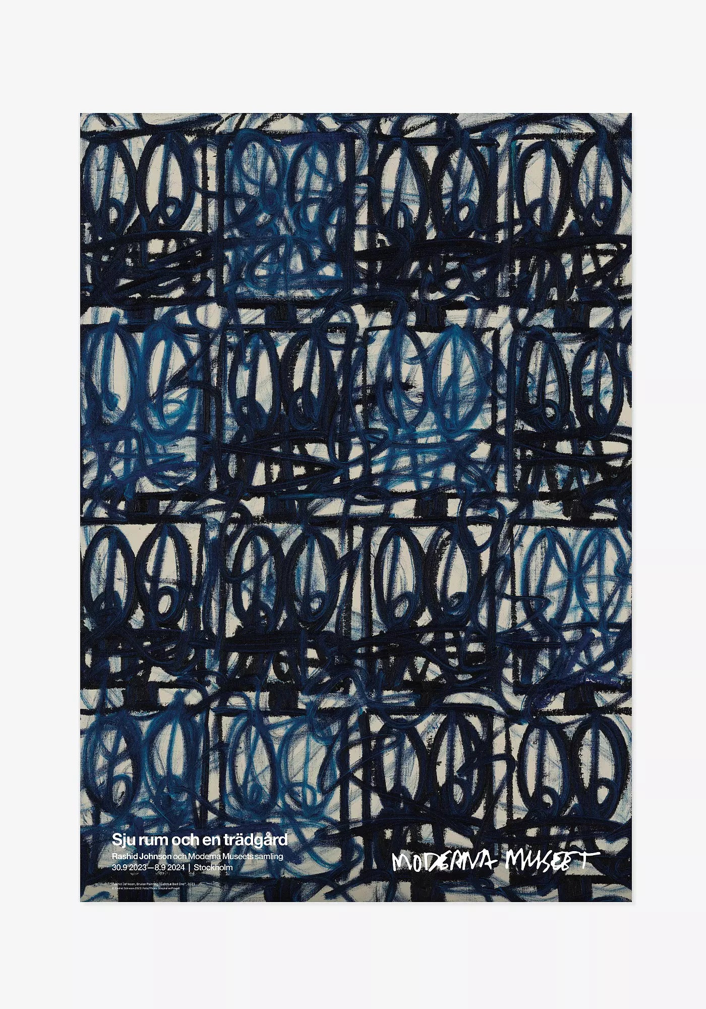 Rashid Johnson / Bruise Painting (Catch a Bad One)