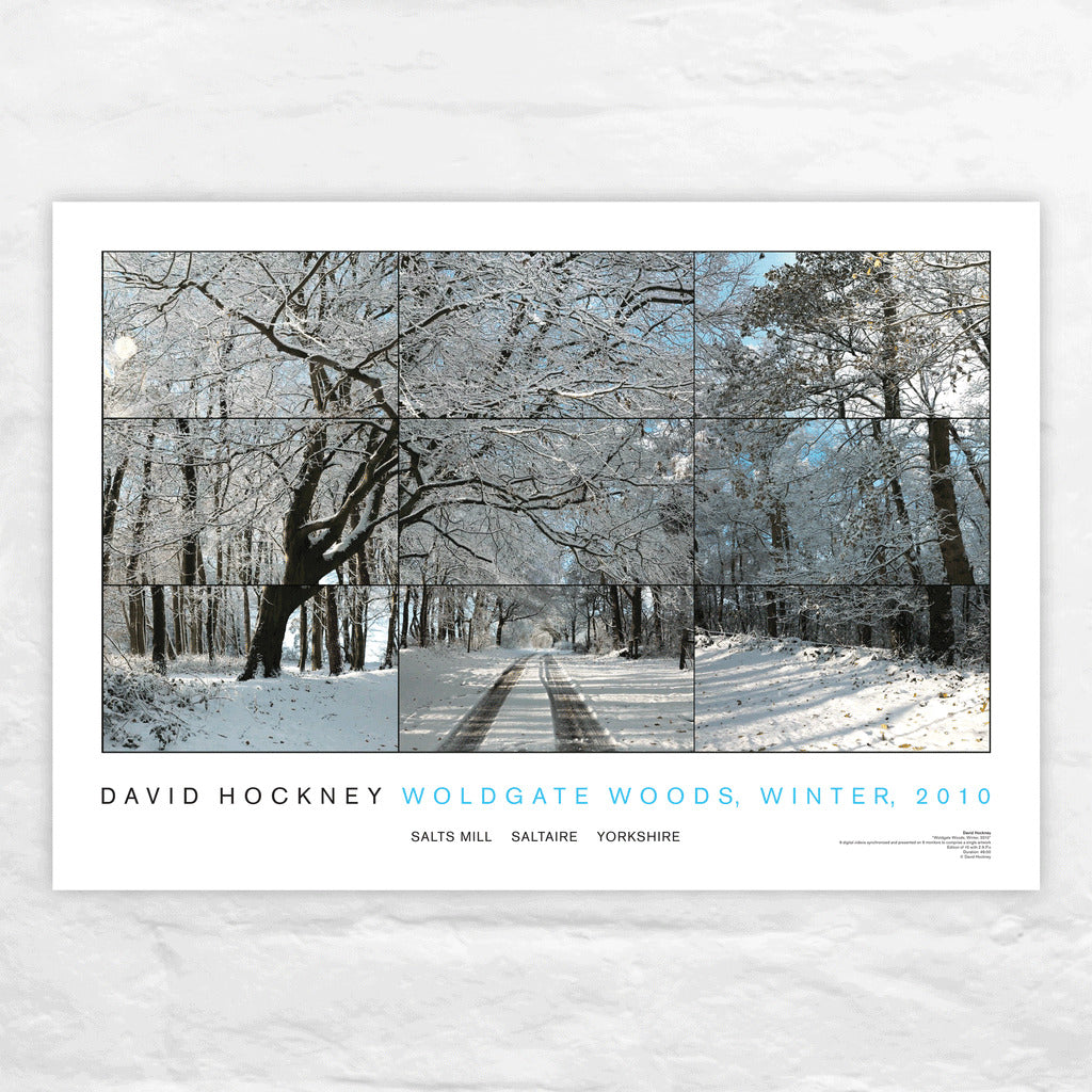 DAVID HOCKNEY / Woldgate Woods, Winter, 2010