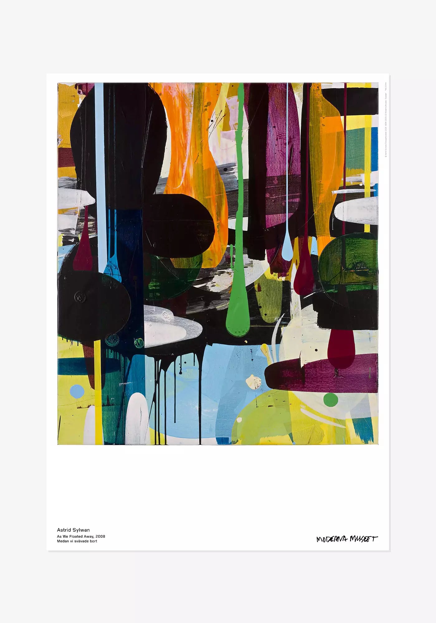 アートポスター アストリッド・シルワン ミュージアムポスター アートポスター アストリッド・シルワン ミュージアムポスター