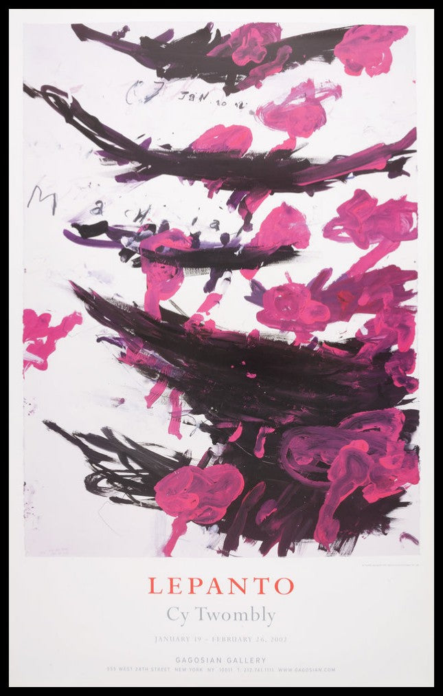 CY TWOMBLY / LEPANTO