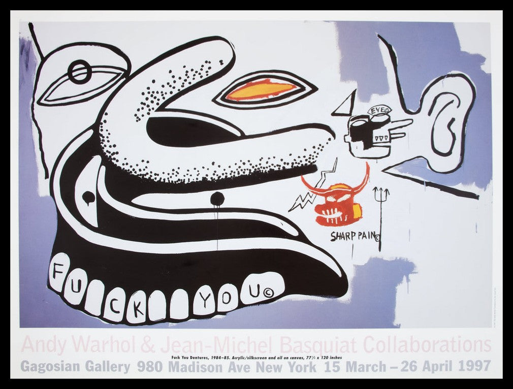 ANDY WARHOL & JEAN-MICHEL BASQUIAT COLLABORATIONS