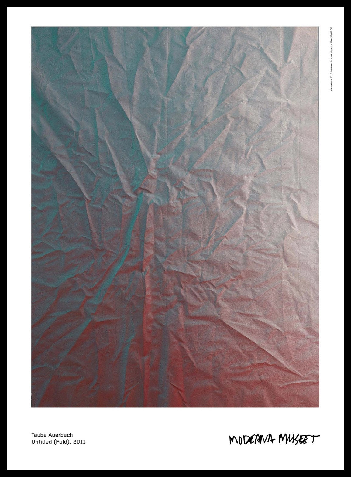 Tauba Auerbach / Untitled (Fold)