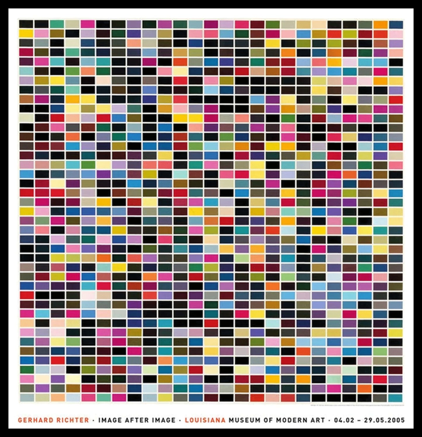 GERHARD RICHTER / 1025 FARBEN (1974)