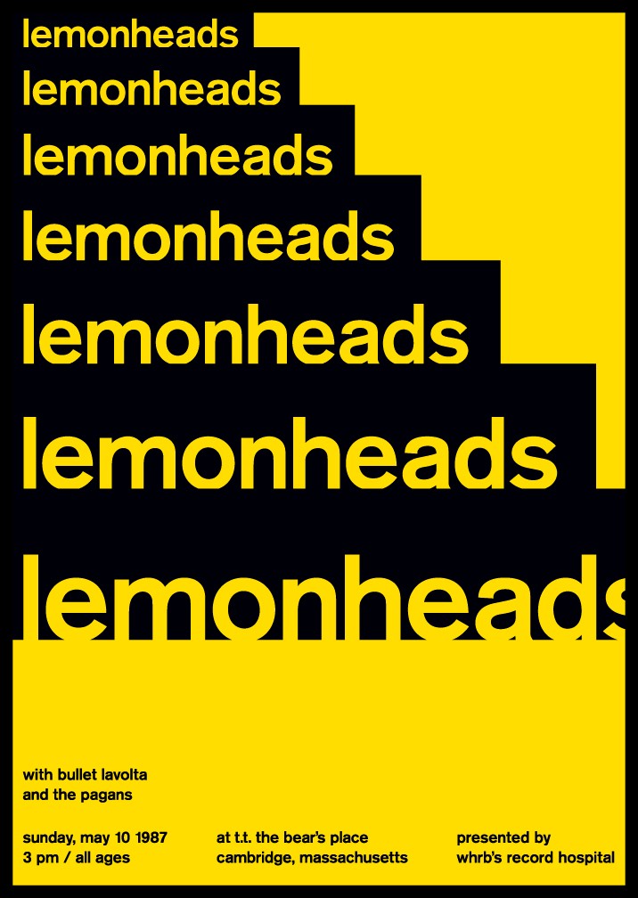 Swissted / Lemonheads at t.t. the bear's, 1987