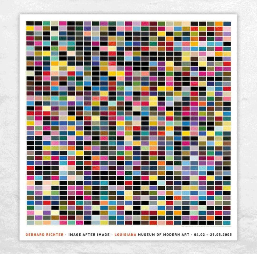 GERHARD RICHTER / 1025 FARBEN (1974) – Poster Shop Fubar