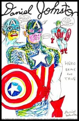 Daniel Johnston / Hero Brave And True poster