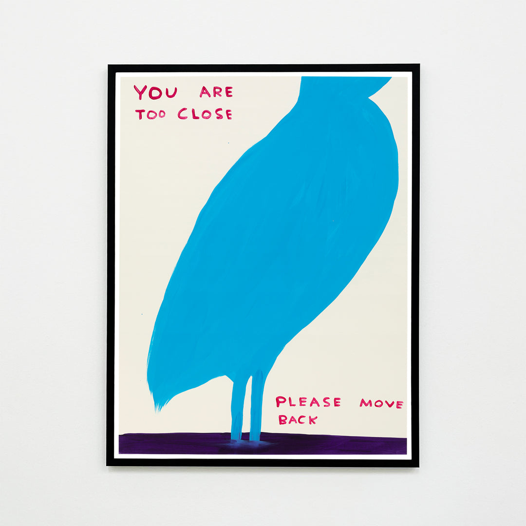 David Shrigley / You are too close