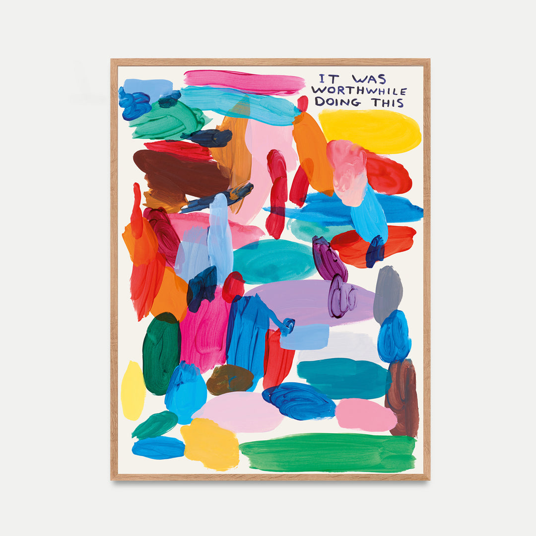 David Shrigley / It was worthwhile doing this