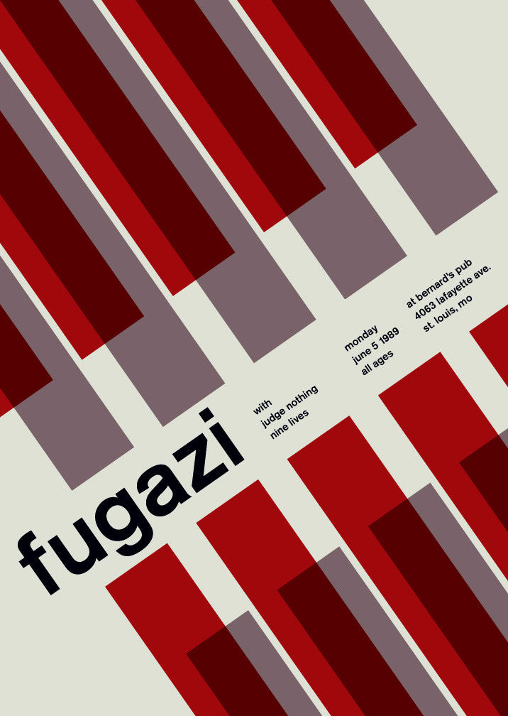 Swissted / Fugazi at bernard's pub, 1989