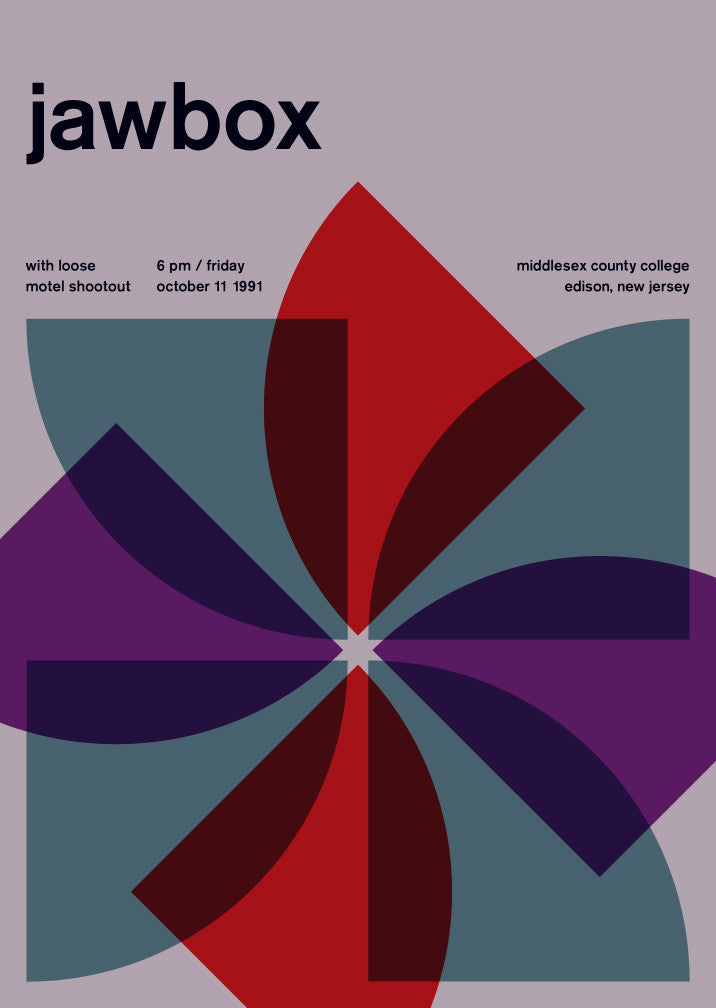 Swissted / Jawbox at middlesex county college, 1991