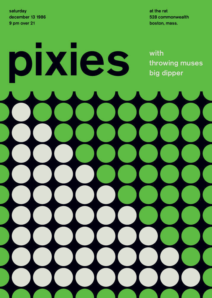 Swissted / Pixies at the rat, boston, 1986