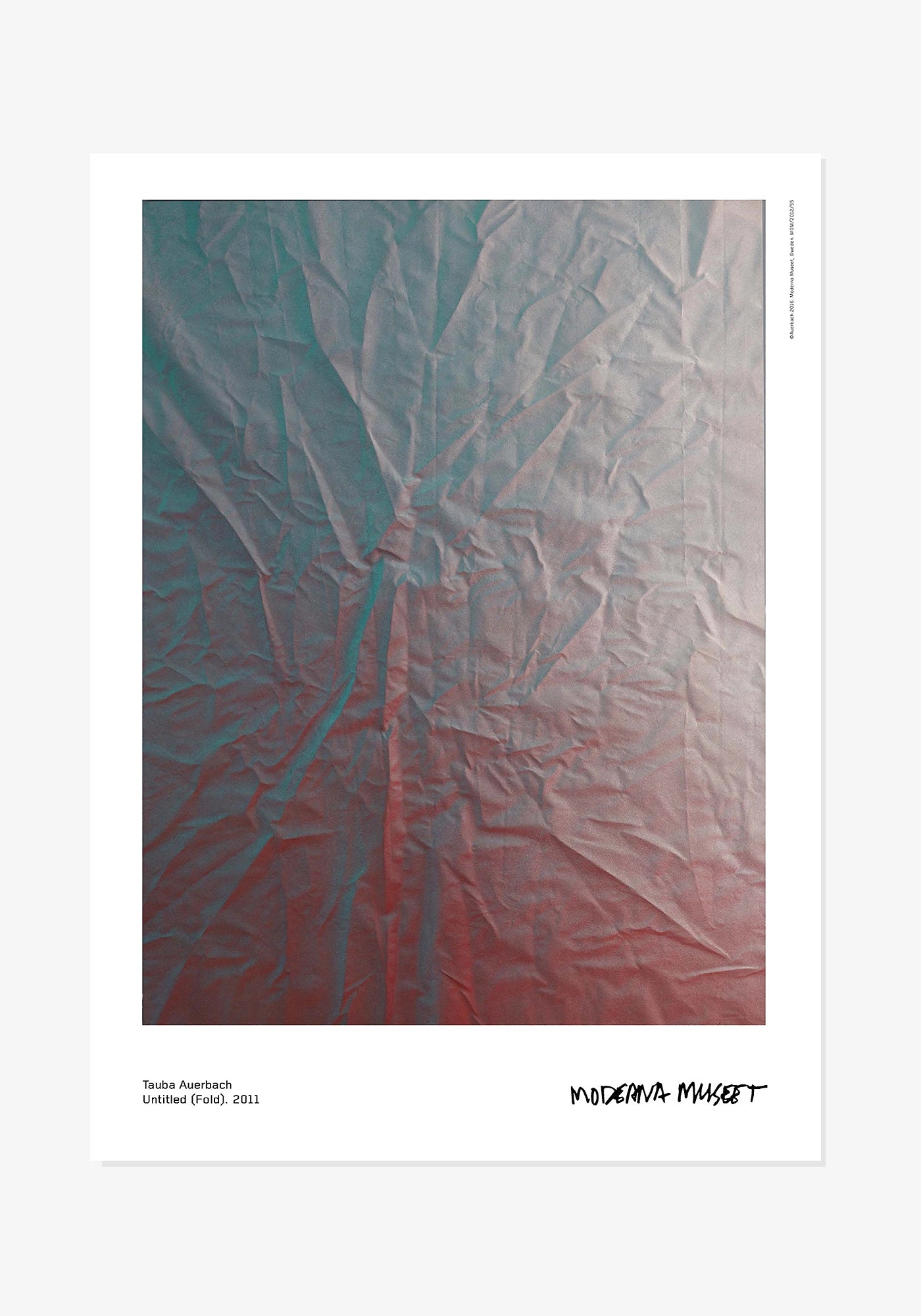 Tauba Auerbach / Untitled (Fold) – Poster Shop Fubar