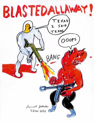 Daniel Johnston / Blasted All Away