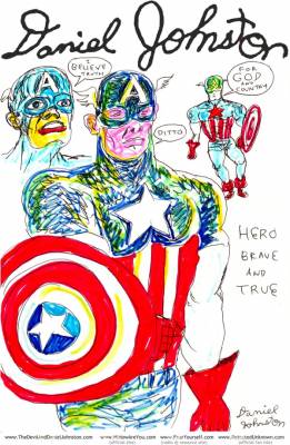 Daniel Johnston / Hero Brave And True poster