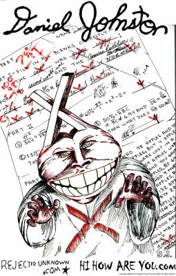Daniel Johnston / X-Teacher Poster