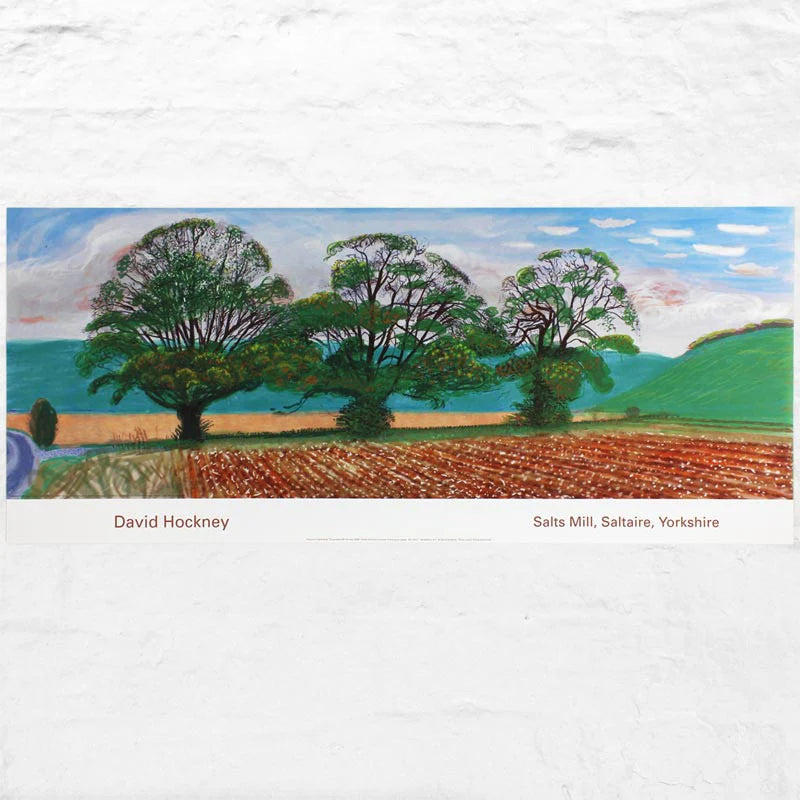 DAVID HOCKNEY / Autumn Trees Near Thixendale