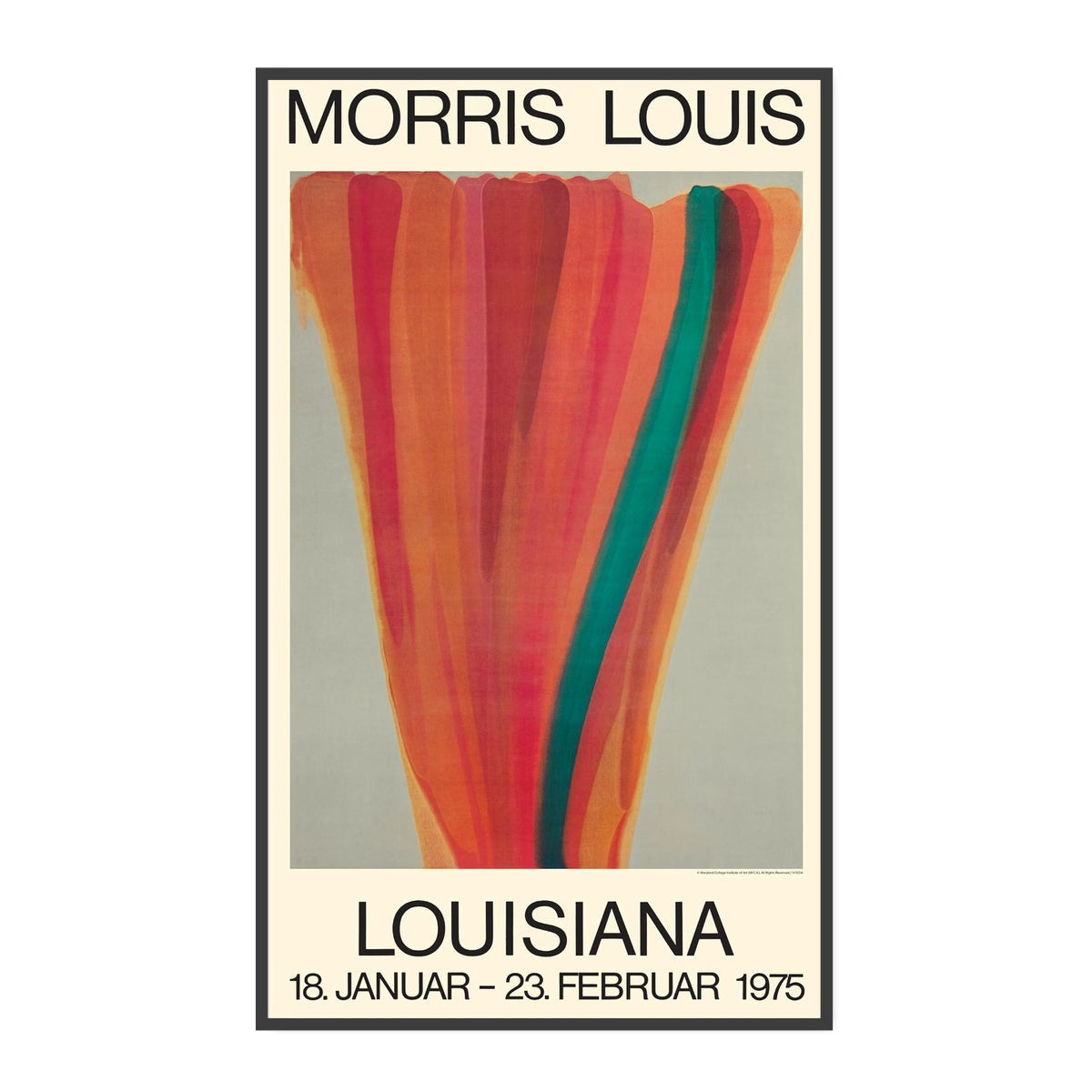 MORRIS LOUIS / LOUISIANA 1975
