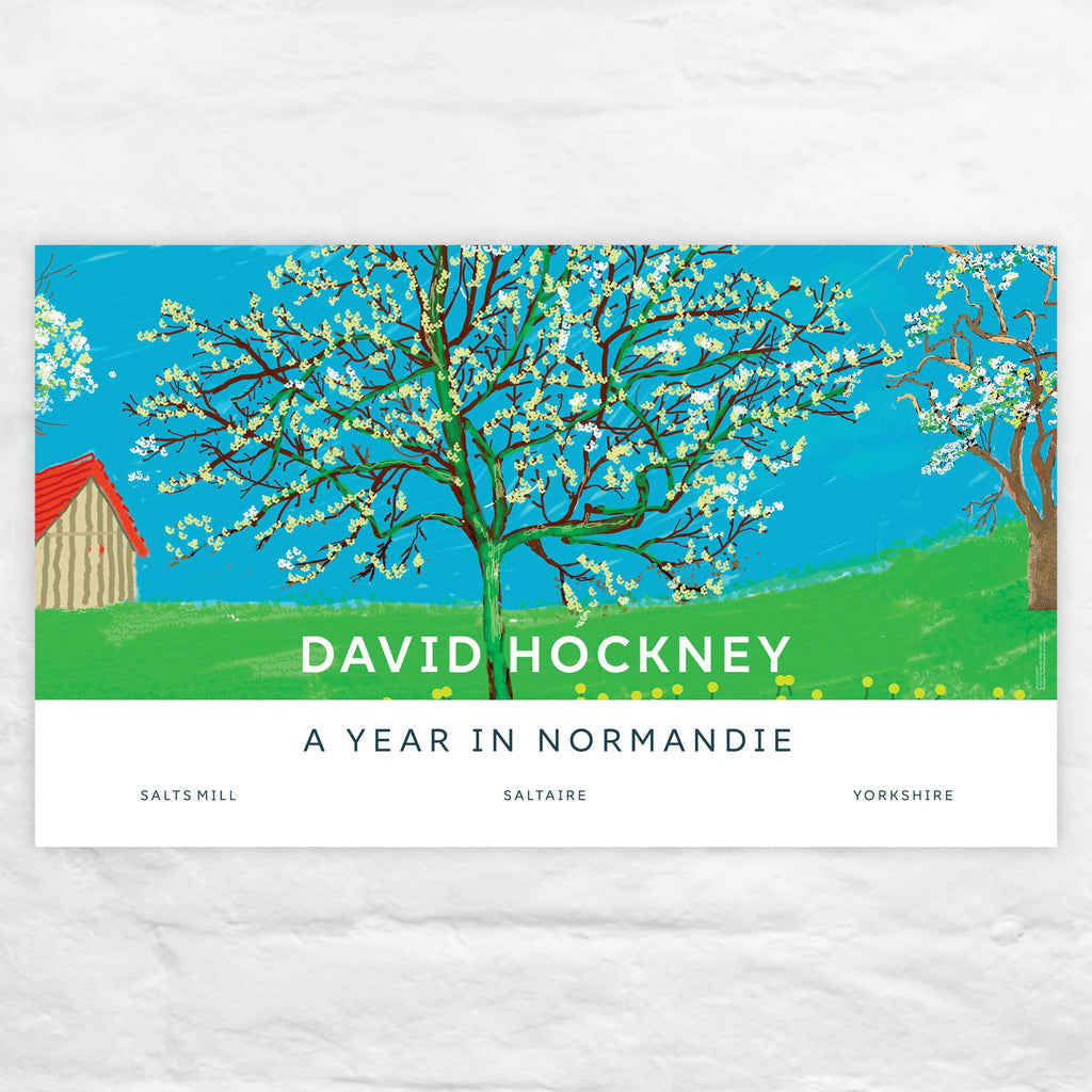 DAVID HOCKNEY / A Year in Normandie Poster by David Hockney (Blossom Tree)