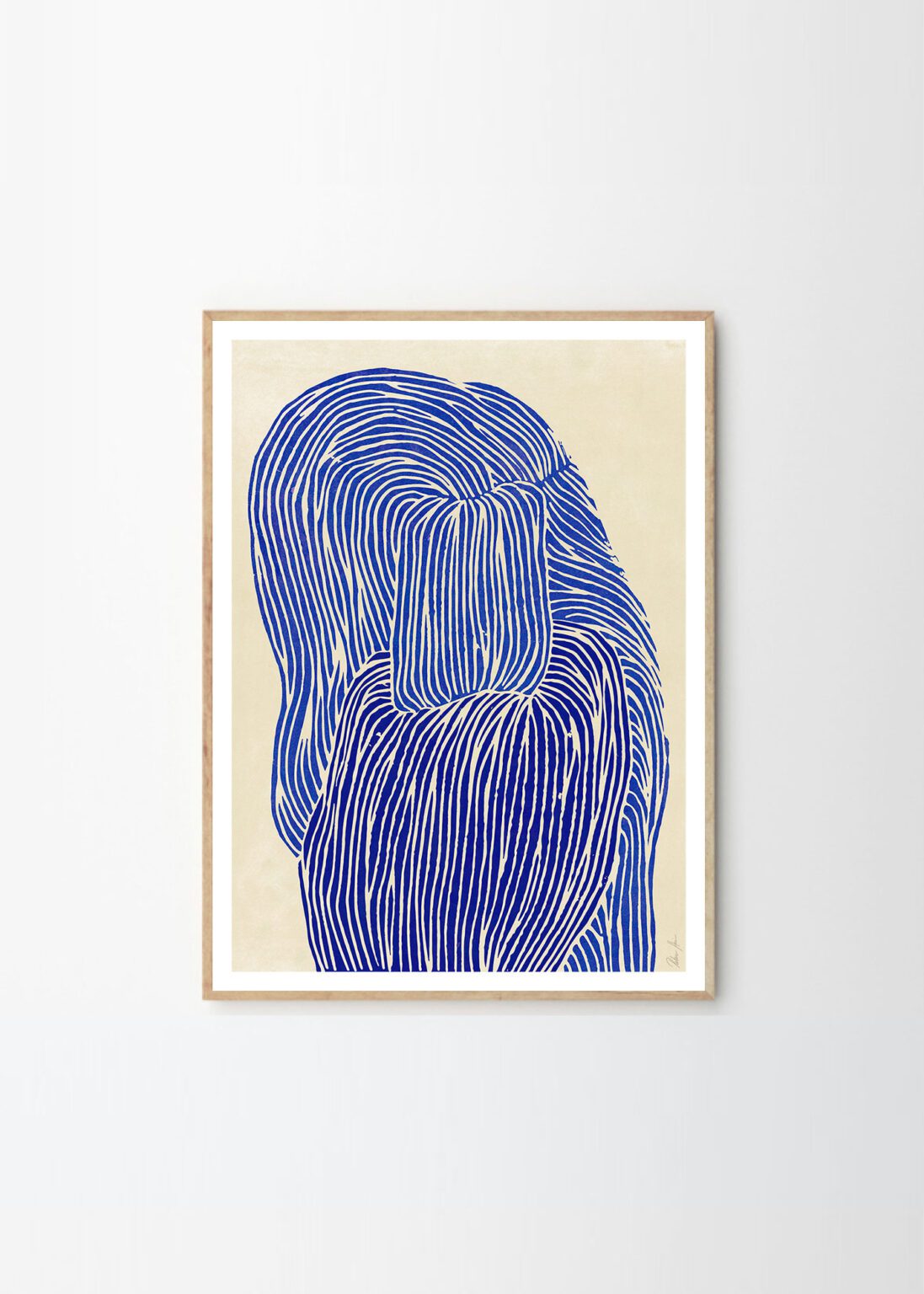 REBECCA HEIN / Deep Blue(Framed) – Poster Shop Fubar