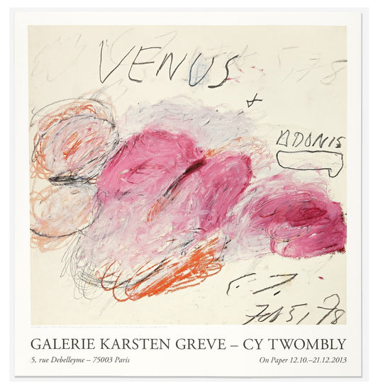 Cy Twombly / On Paper, Galerie Karsten Greve, Paris 2013