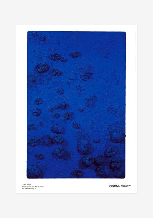 Yves Klein / Relief éponge-Blue RE 17, 1960