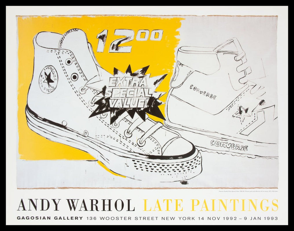 ANDY WARHOL / THE LATE PAINTINGS – Poster Shop Fubar