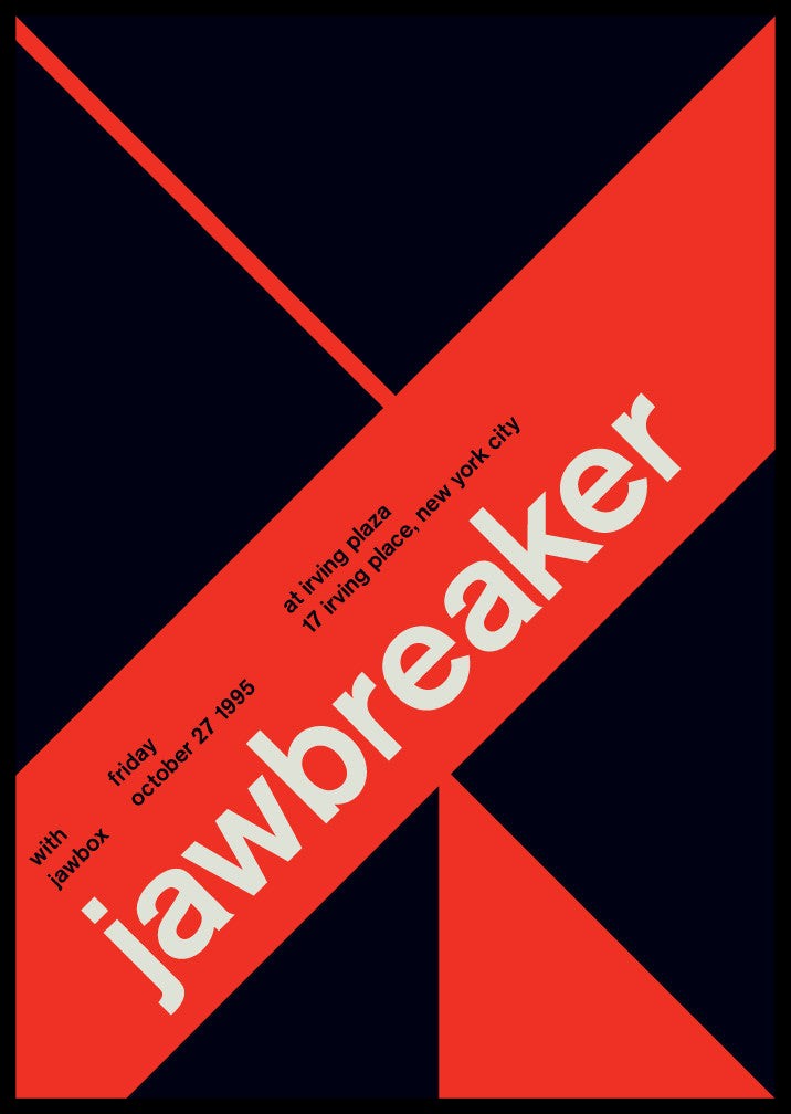 Swissted / Jawbreaker at irving plaza, 1995