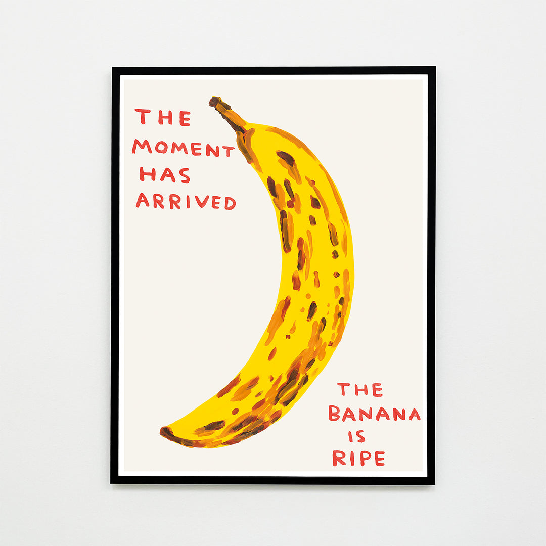 David Shrigley / The moment has arrived – Poster Shop Fubar