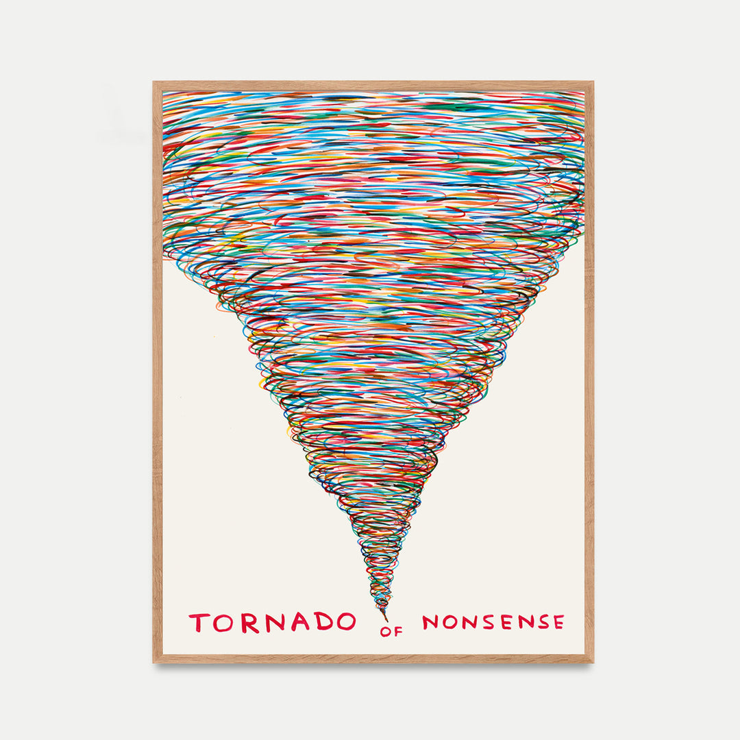 David Shrigley / Tornado of nonsense – Poster Shop Fubar