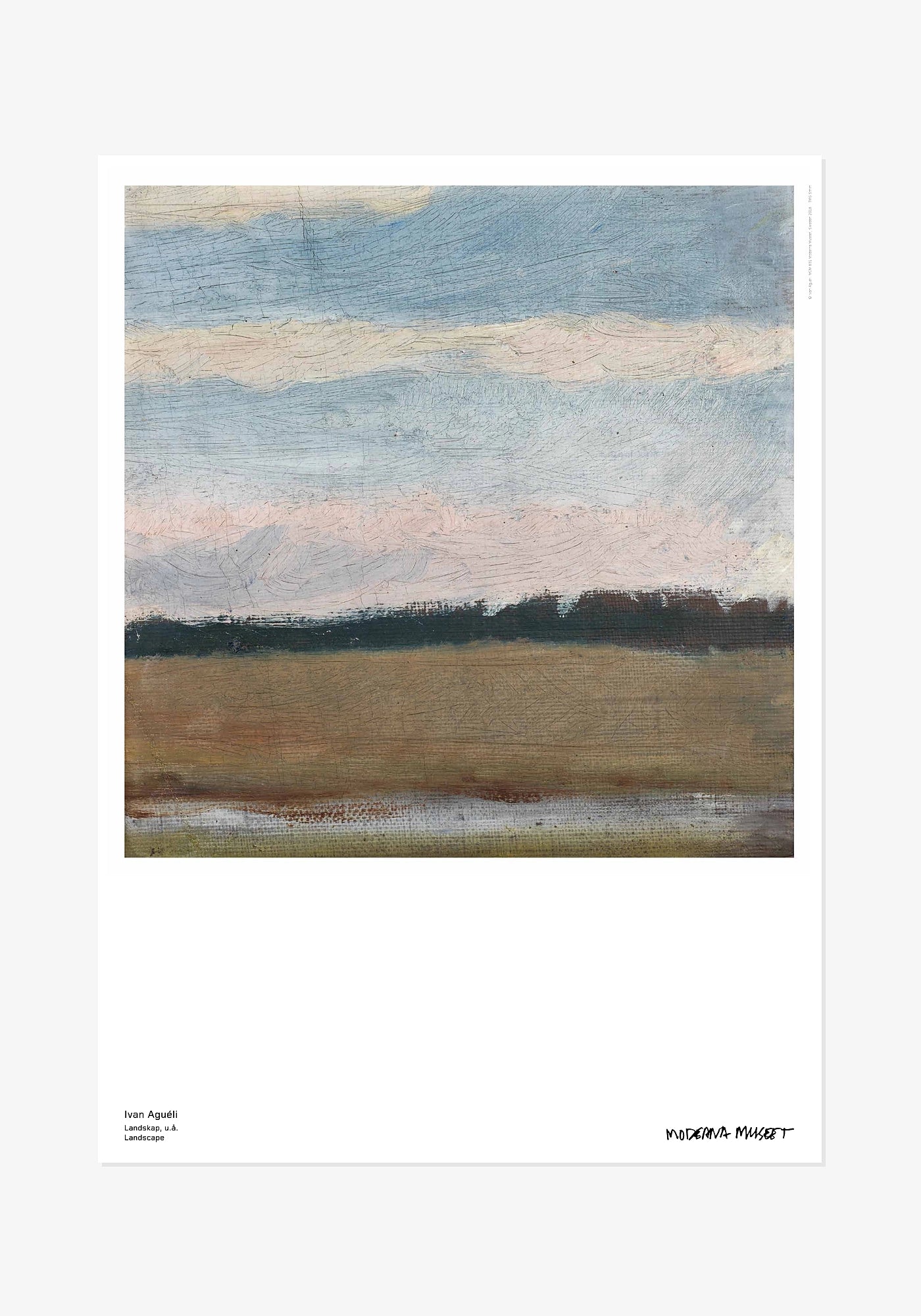 Ivan Aguéli / Landscape Poster Shop Fubar