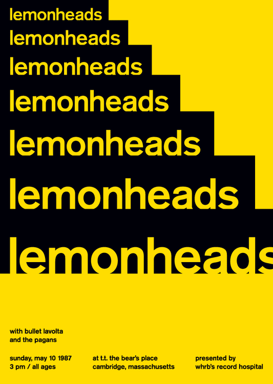 Swissted / Lemonheads at t.t. the bear's, 1987