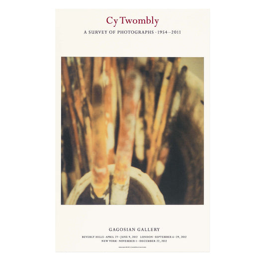 CY TWOMBLY / A SURVEY OF PHOTOGRAPHS, 1954–2011